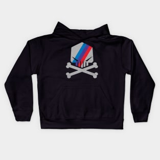 Motorsport Power Skull Kids Hoodie